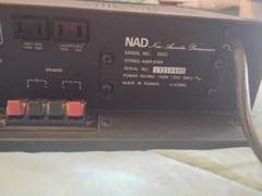 NAD 3020 Series 20 Hi-Fi Stereo Amplifier All Original