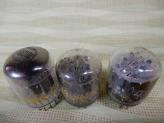 Three Mixed Makes 6C10 Vacuum Tubes Various Results 100% is 1250 on Our Hickok 8