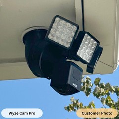 60-deg Soffit Mount for Floodlight Cameras – Ring Pro/Plus, Blink, Wyze & more