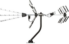 Five Star HDTV Outdoor Antenna 200 Miles Long Range Upgraded Yagi VHF UHF