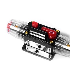Breaker Inline 20-300A Circuit Stereo AMP Fuse For Car Audio RV Marine Reset