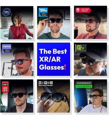 VITURE Pro XR/AR Glasses – 135″ – 120 Hz Full HD Ultra Clarity Display