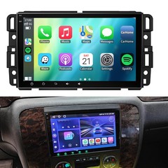 4+64G Android 15 Car Radio Stereo GPS Navi Wifi Carplay For GMC Acadia 2007-2012