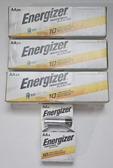 Energizer Industrial AA Alkaline Batt. 1.5V EN91, 24 Pack x(3) Plus (2)4pk 80ct