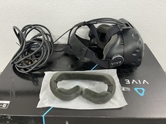 HTC Vive Virtual Reality Headset W/Data Cable only