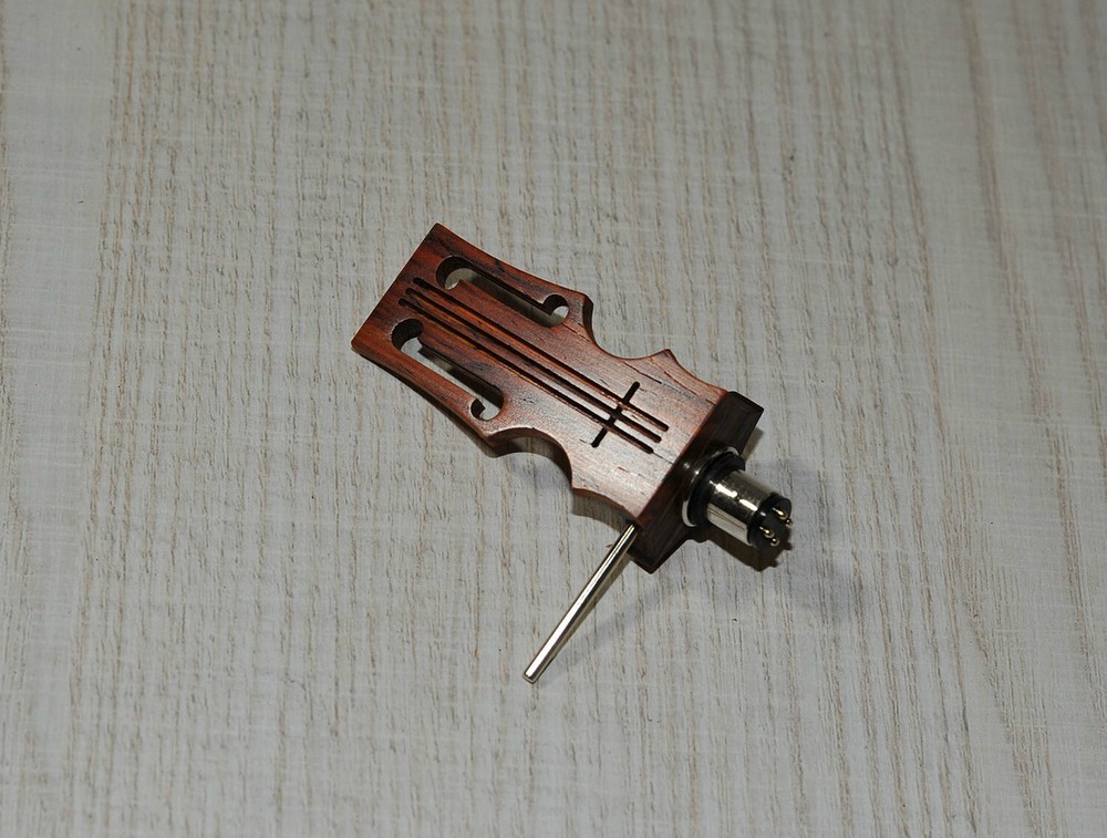 Exclusive Custom-Made Headshell Stradivarius for SME Tonearms Cocobolo Wood