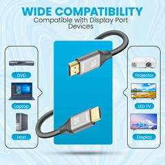 3-Pack HDMI 2.1 Cable 6ft 48Gbps 8K@60Hz 4K@120Hz eARC (3 Cables) PS5, xBOX