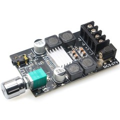 50W+50W Bluetooth 5.0 Amplifier Board,100w Audio Amp Board Dual Channel DC8-2…
