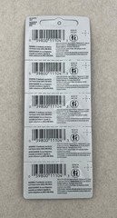 5 Energizer 392 SR41SW Silver Oxide 1.55V Low Drain Coin Cell Batteries