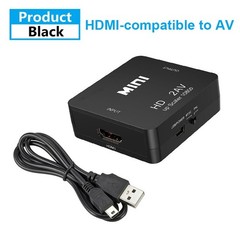 RCA AV to HDMI HD Converter Composite CVBS Audio Video Adapter Wii NES SNES