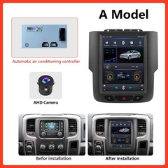 9.7″ Tesla Style FOR 2013-2019 DODGE RAM 1500 2500 3500 CARPLAY GPS RADIO STEREO