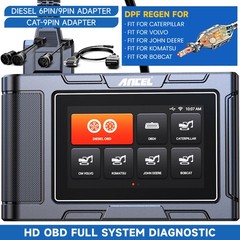 Semi Commercial Truck Diagnostic Scanner All System Heavy Duty Truck Scan Tool