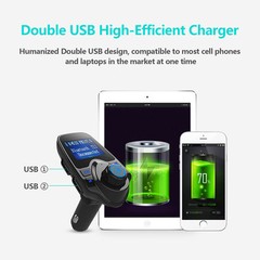 Bluetooth Car FM Transmitter Wireless Radio Adapter USB Charger Mp3 Player