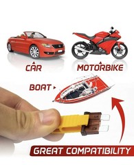 Car Automotive Medium Standard Fuses Assortment APM Kit Auto Blade Fuse 120PCS