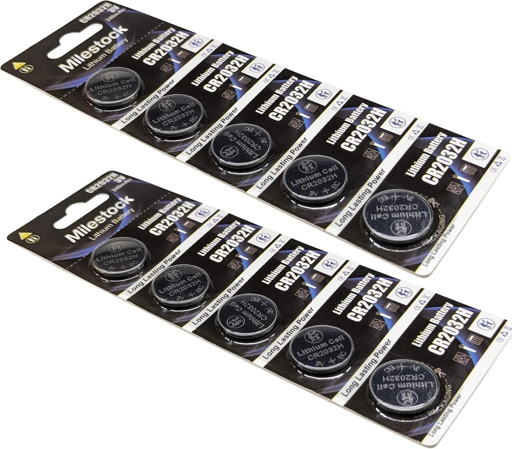 10-Pcs Battery for Honda 2013 2014 2015 2016 2017 Keyless Car Remote Key FOB