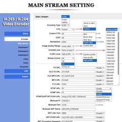 HEVC MPEG4 H.265 H.264 HDMI to IP Network Video Encoder, 1080P HD Digital Vid…