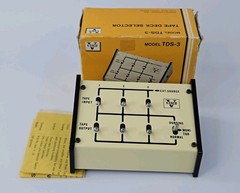Vintage Vanco TDS-3 Multiple Tape Deck Selector and Dubbing Switch Box