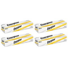 Energizer Industrial EN91 AA Batteries 25 x 4 Packs ( 100 batteries )