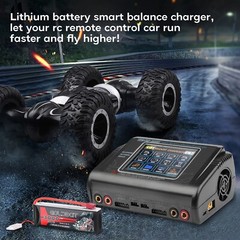 HTRC Touch Screen Dual Channel RC car lipo battery Balance Charger Discharger