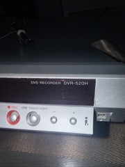 Pioneer DVR-520-H-S DVD Recorder with 80GB Hard Drive HDD NO REMOTE TESTED WORK