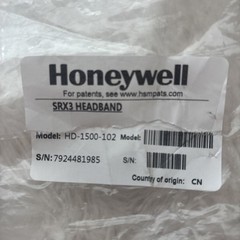 HONEYWELL HD-1500-113 HIGH NOISE HEADBAND WITH EARCUP SRX3 HEADSET item144