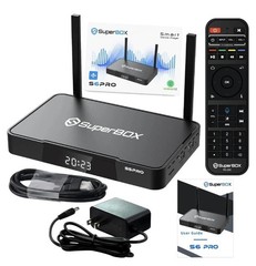 SuperBox S6 Pro – New Factory Sealed – Latest 2025 Model – Fast Shipping