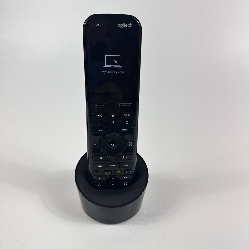Logitech Harmony Elite Universal Remote N-R0010 w/ Charging Cradle & USB Cable