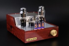 Tube Audio Amplifier 2x5W 6N13S + 6N9S IN-14 Nixie Display – Melpomene VAT913