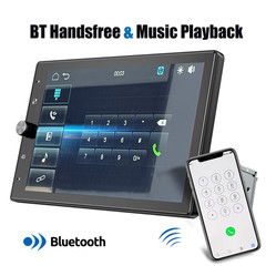 1 DIN DVD CD Car Stereo Radio MP3 Player Bluetooth FM USB AM AUX In-dash RDS