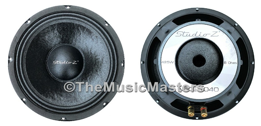 (2) 10″ inch Home Stereo Sound Studio WOOFER Subwoofer Speaker Bass Driver 8 Ohm
