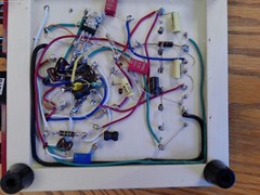 Schematic Only Mono Band 12AL8 Space Charge Ham Radio Transceiver