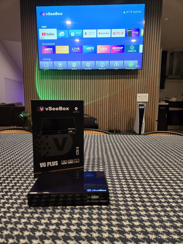Vseebox V6 Plus. AUTHORIZED DISTRIBUTOR. FREE SHIPPING. WARRANTY.
