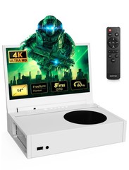 Portable Gaming Monitor 14 4K IPS HDR10 AMD FreeSync HDMI DEPGI Screen Xbox LED