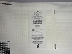 TiVo Bolt VOX 500GB TCD849500V White – No Cord, No HDD, No Remote Untested
