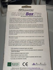 ART Clean Box Pro, Two channel Pro / Level Converter