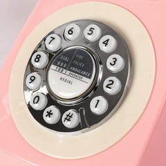 Sangyn Retro Landline Telephone Classic Vintage Corded Phone Old Fashioned Dial
