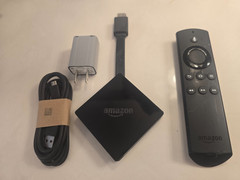 Amazon LDC9WZ Fire TV 3rd Gen 4K Ultra HD Media Player Unit W/ Remote & Power