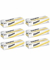 72 Energizer Industrial EN22 9 Volt 9v Alkaline Batteries Exp. 20230