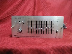 TOA 900 Series EQ-910A mono Graphic Equalizer 10 band line or mic in/out WORKS!