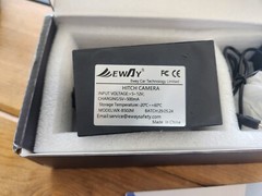 EWAY WiFi Magnetic Hitch Wireless Backup Rear/Front View Camera Black