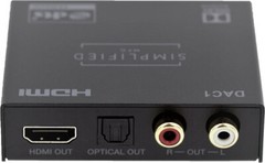 Simplified MFG HDMI Audio Extractor with Dolby+ Conversion Capability