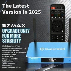 Genuine SuperBox S7 Max | Trusted Seller | 24/7 Priority Support | Same Day Disp
