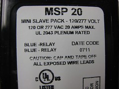 4 yes 4 NEW SENSOR SWITCH MINI POWER PACK SLAVE MSP20 120/277 VAC 50/60 HZ
