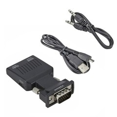 VGA Input To HDMI Output Adapter PC Laptop To HDTV Moniter Projecter Converter