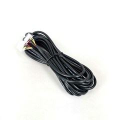 Custom Cable for Battery Monitor 26 AWG With Connector Stranded Black