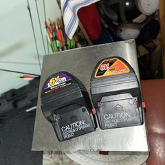 Two 6V NiCd battery chargers, use with newbright 6V POWER PACKS