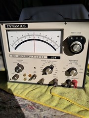 Vintage Analog Dynamics DC 504 micro multimeter / Used
