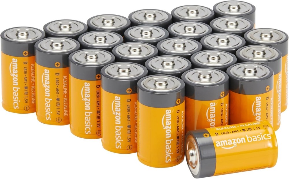 96 PACK SIZE D Cell Amazon Alkaline Batteries BULK PACK 1.5V LONG EXPIRY 07/2030