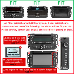 CarPlay For GMC Yukon Chevy Silverado Sierra Android13 GPS Navi Radio Car Stereo