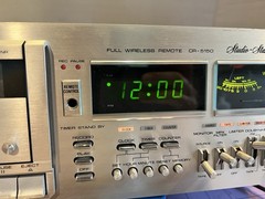 Fisher Studio Standard CR 5150 Cassette Deck 3 Head WORKS REMOTE RARE Japan